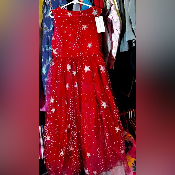 Trish & Scully Red Starry Dress - Size 7, New With Tags! - Picture 3 of 7